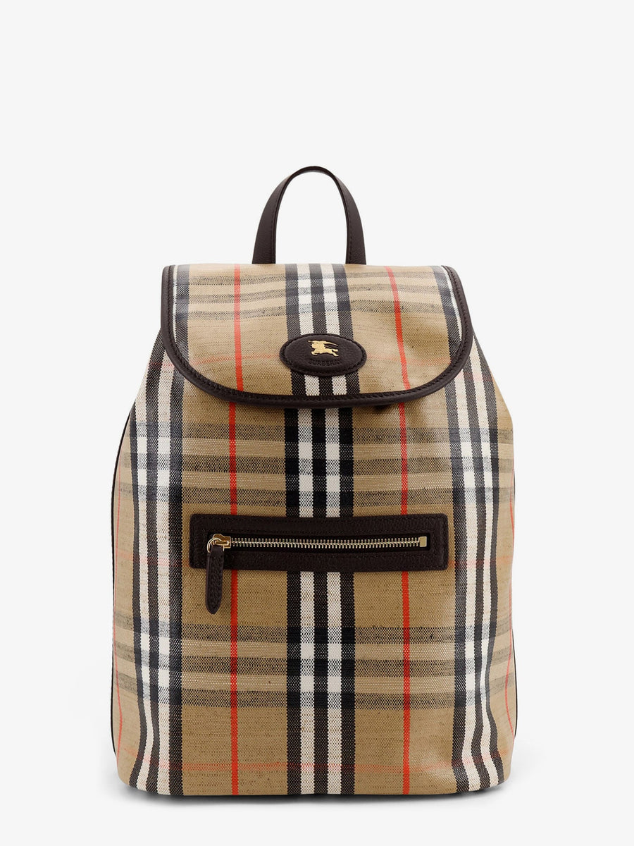 Backpack Highlands Coated Canvas Beige Backpacks