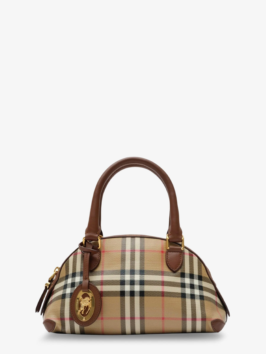 Handbag Primrose Mini Beige Coated Canvas Handbags