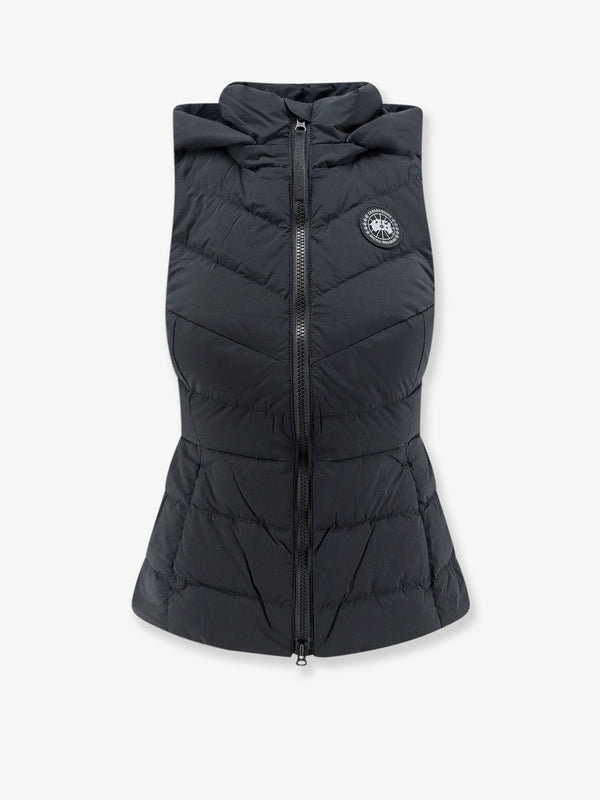 Sleeveless Jacket Clair Black Recycled Nylon