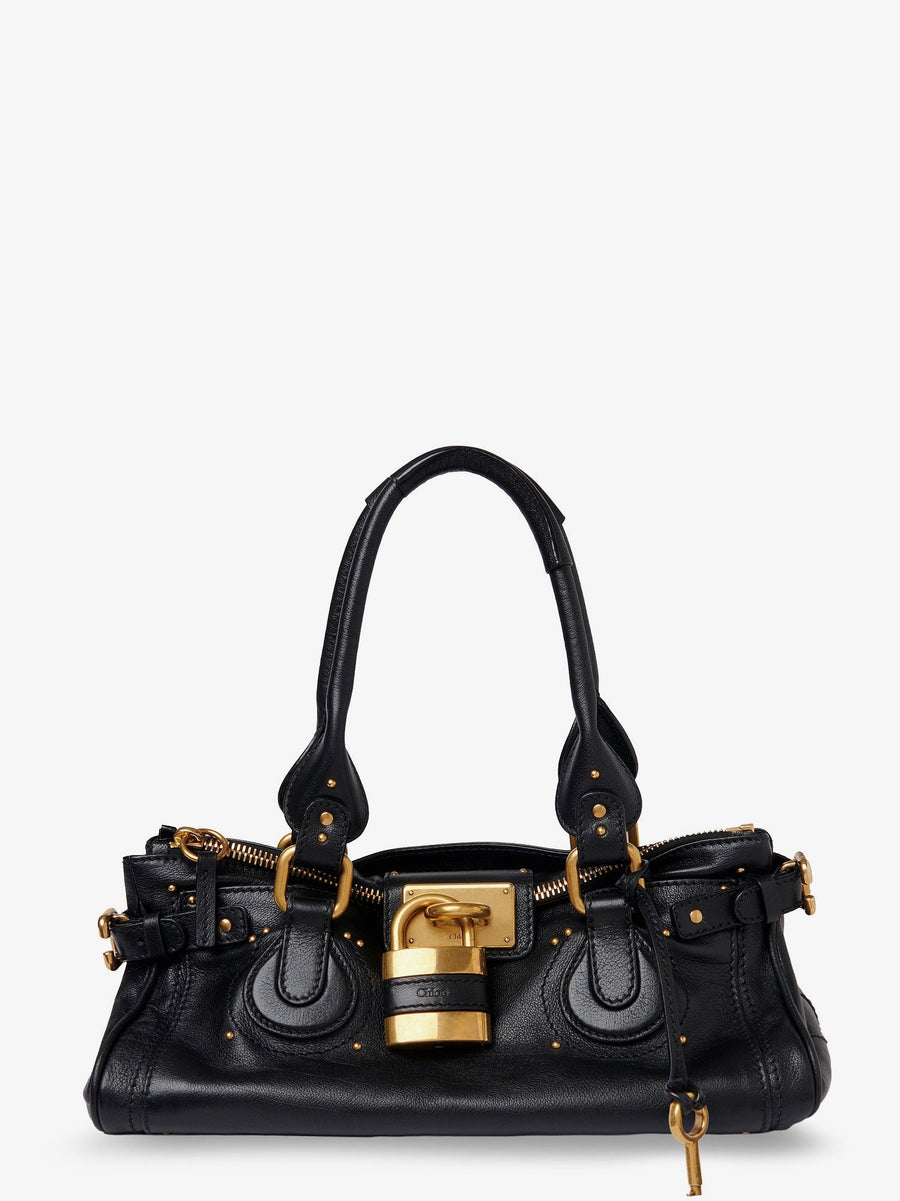 Leather Handbag Paddington Black Shoulder Bags