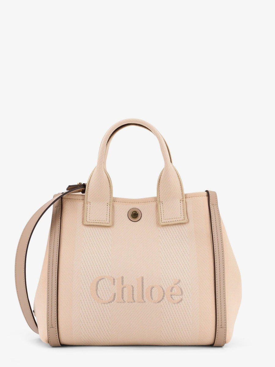 Canvas Crossbody Bag Carry Beige Cotton Shoulder