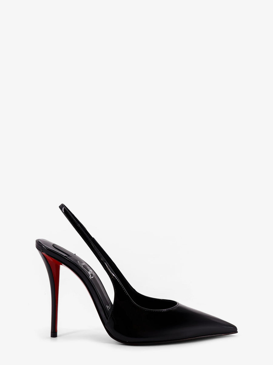 Slingback Décolleté Miss Z Patent Leather Black Pumps