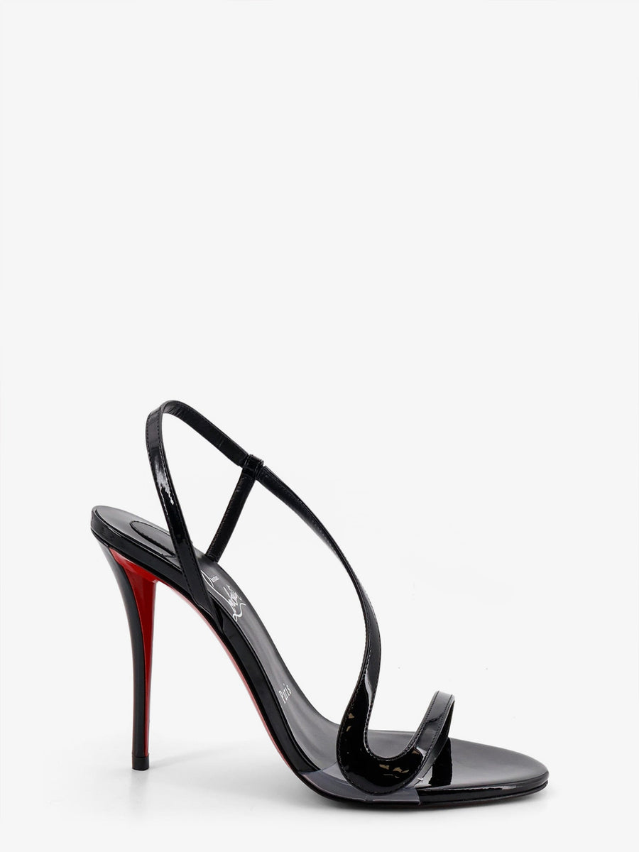 Sandals Rosa Z Patent Leather Black