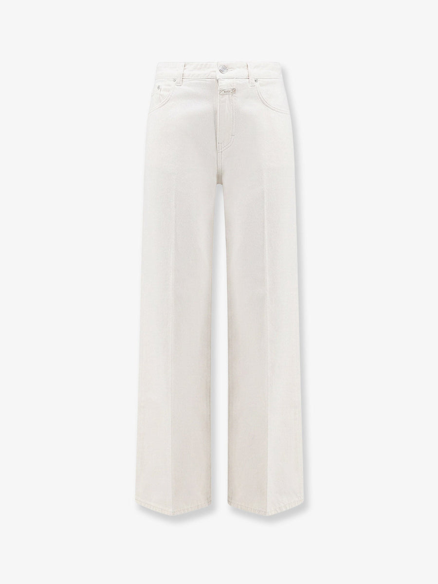 Jeans Jayla White Cotton