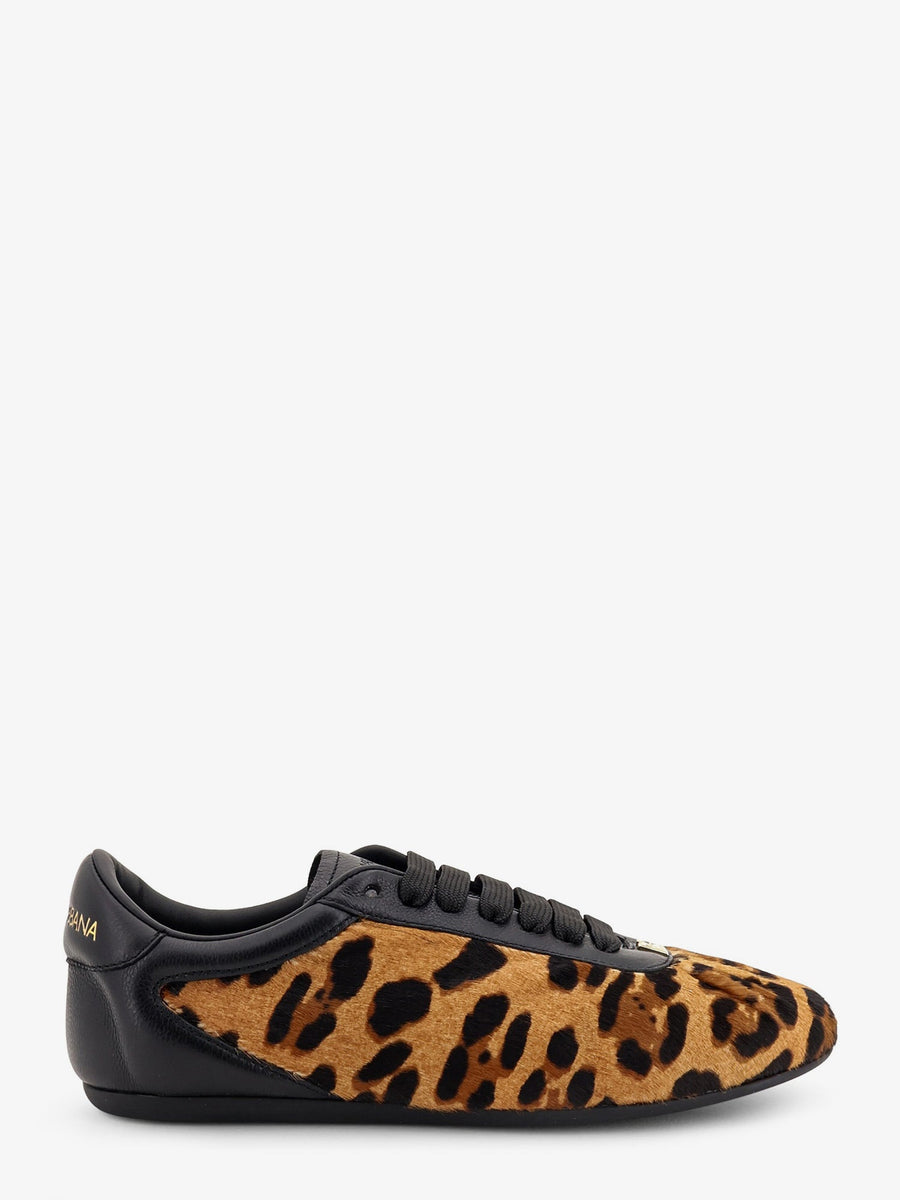 Sneakers Ponyskin Metal Logo Multicolour Leather Trainers