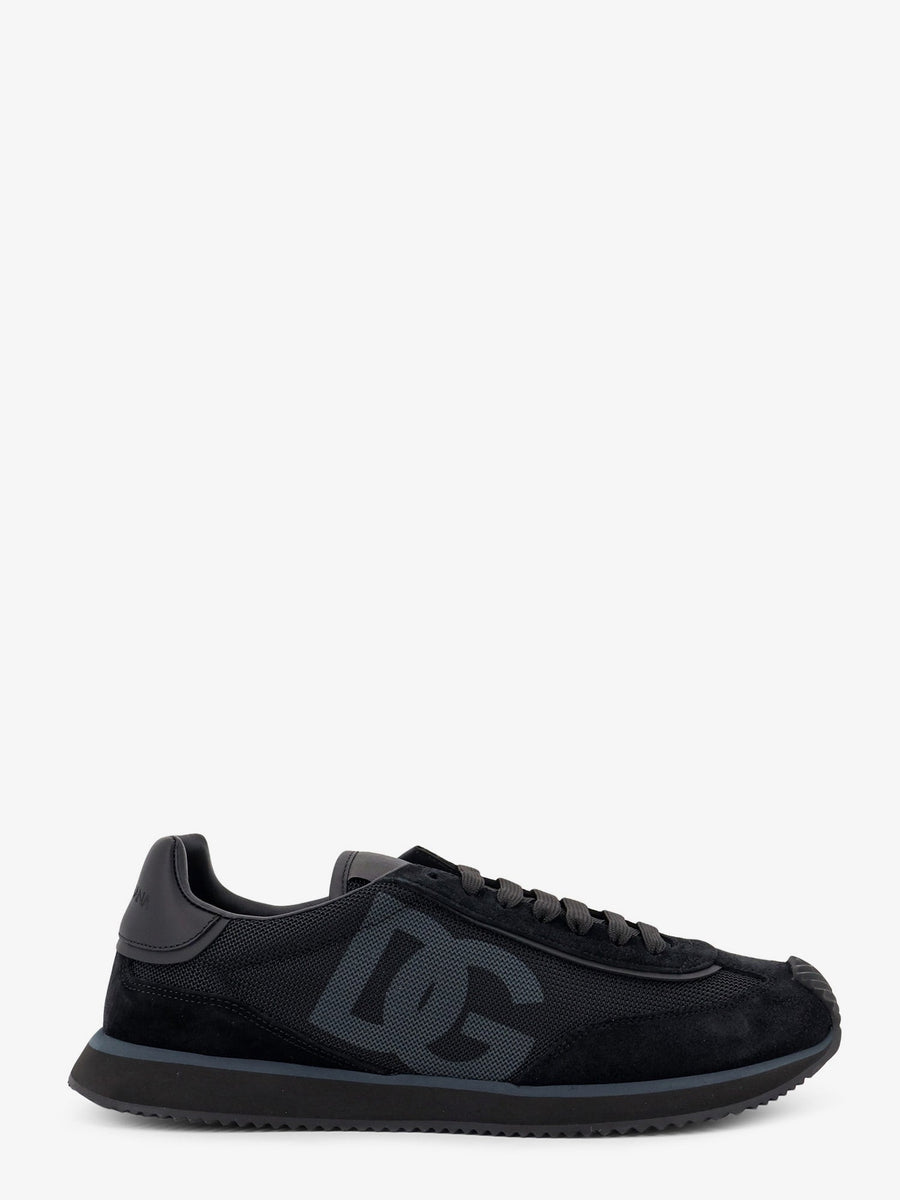 Sneakers Cushion Nylon-Suede Black Nylon/suede Trainers