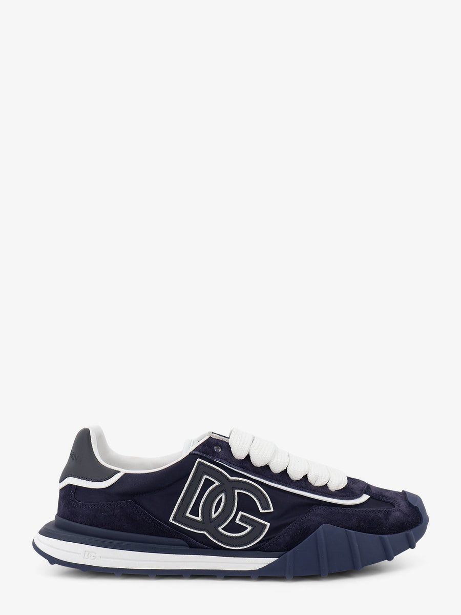 Sneakers Ny Nylon-Suede Blue Nylon/suede Trainers