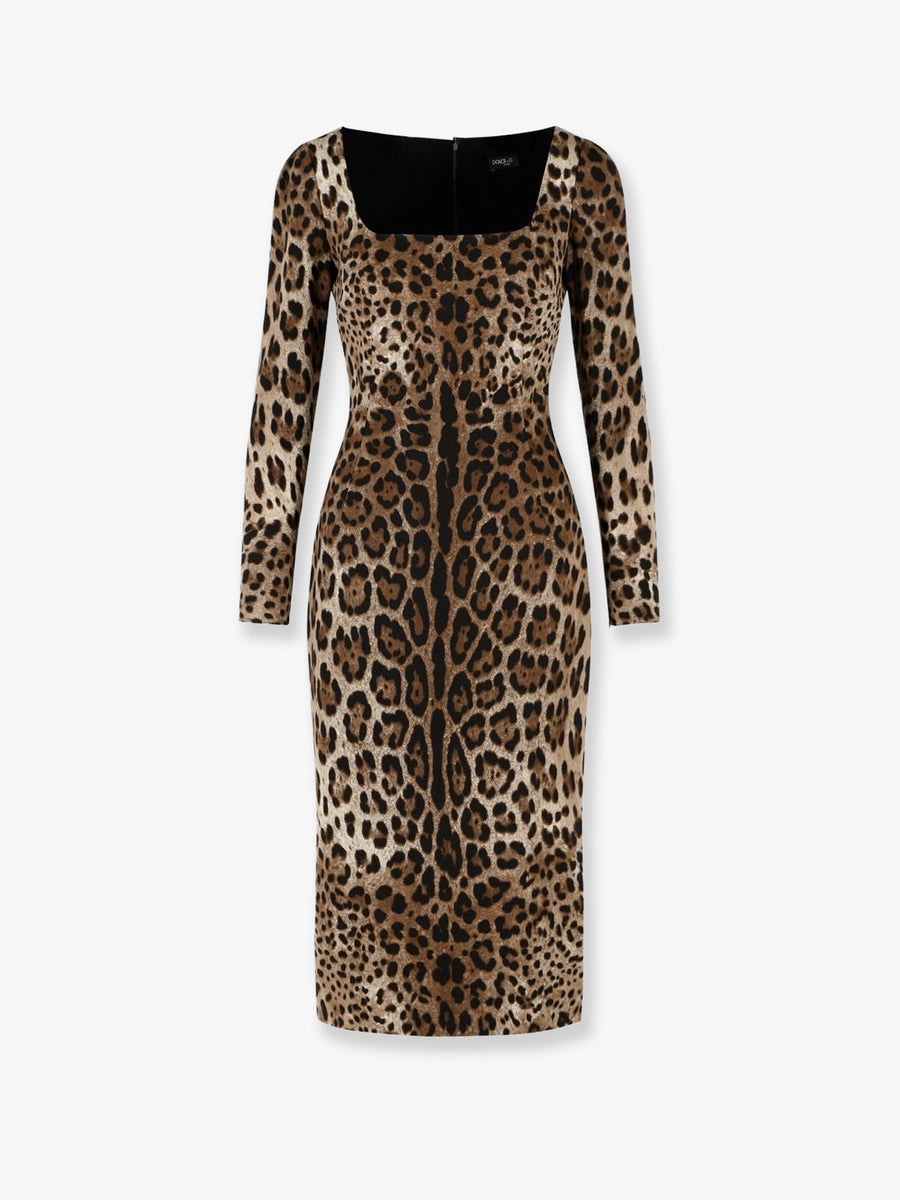 Midi Dress Multicolour Viscose