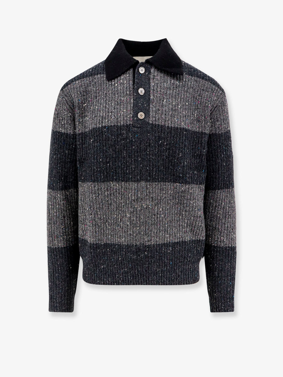 Sweater Rugby Wool-Blend Grey Shell 1: Wool