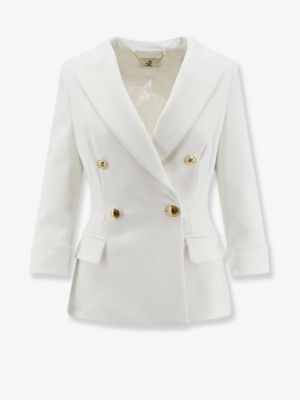Blazer Stretch Fabric, White Polyester Blazers