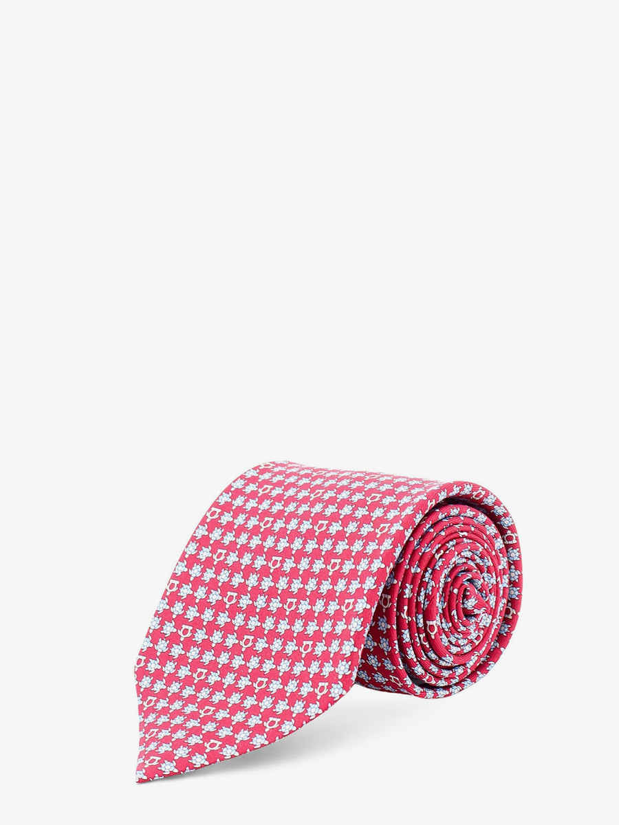 Silk Tie Chloe Print Red Ties & Bow