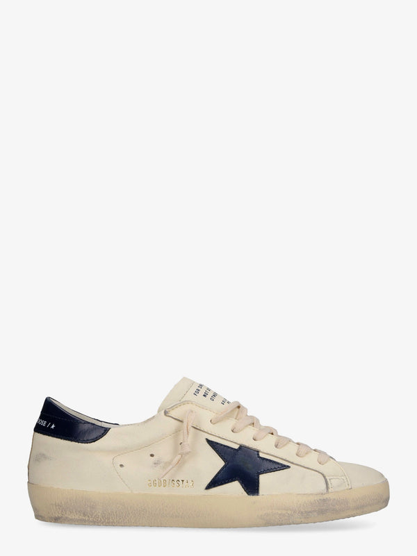 Leather Sneakers Super Star Beige Trainers