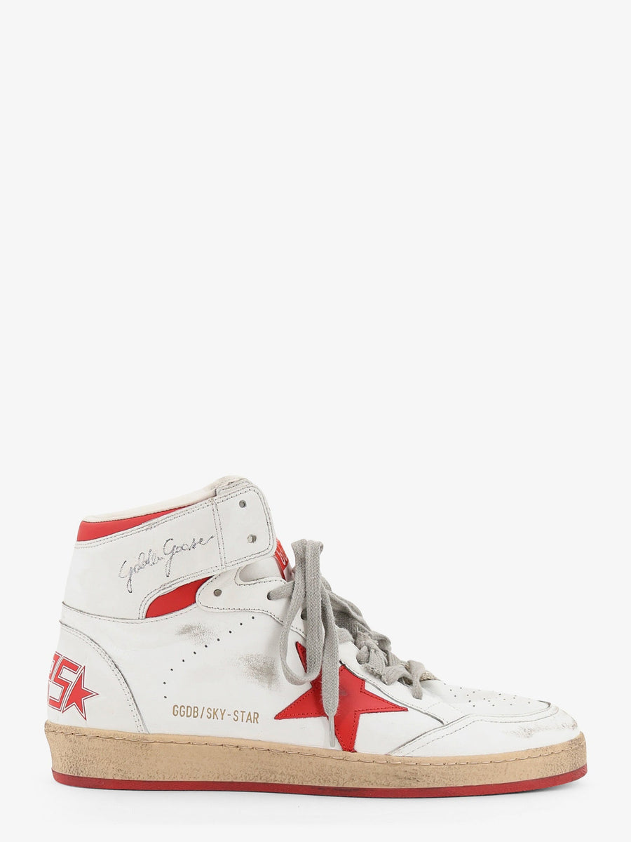 Sneakers Sky Star White Leather Trainers