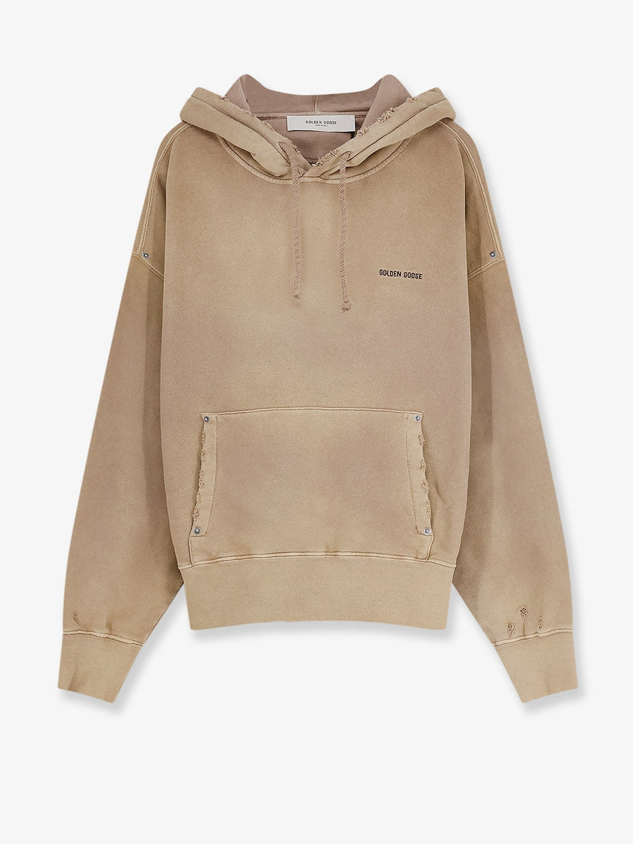 Cotton Sweatshirt Beige Sweatshirts