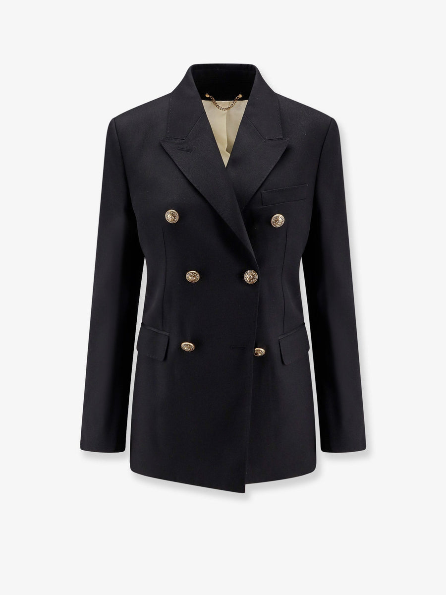 Blazer Diva Black Virgin Wool Blazers
