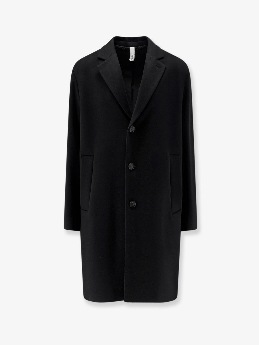 Coat Cassano Black Virgin Wool