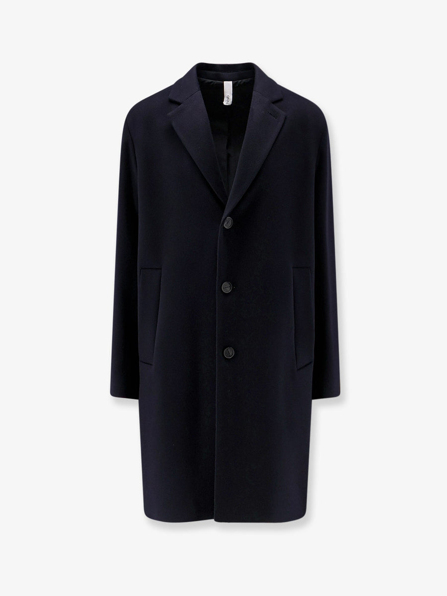 Coat Cassano Virgin Wool Blue