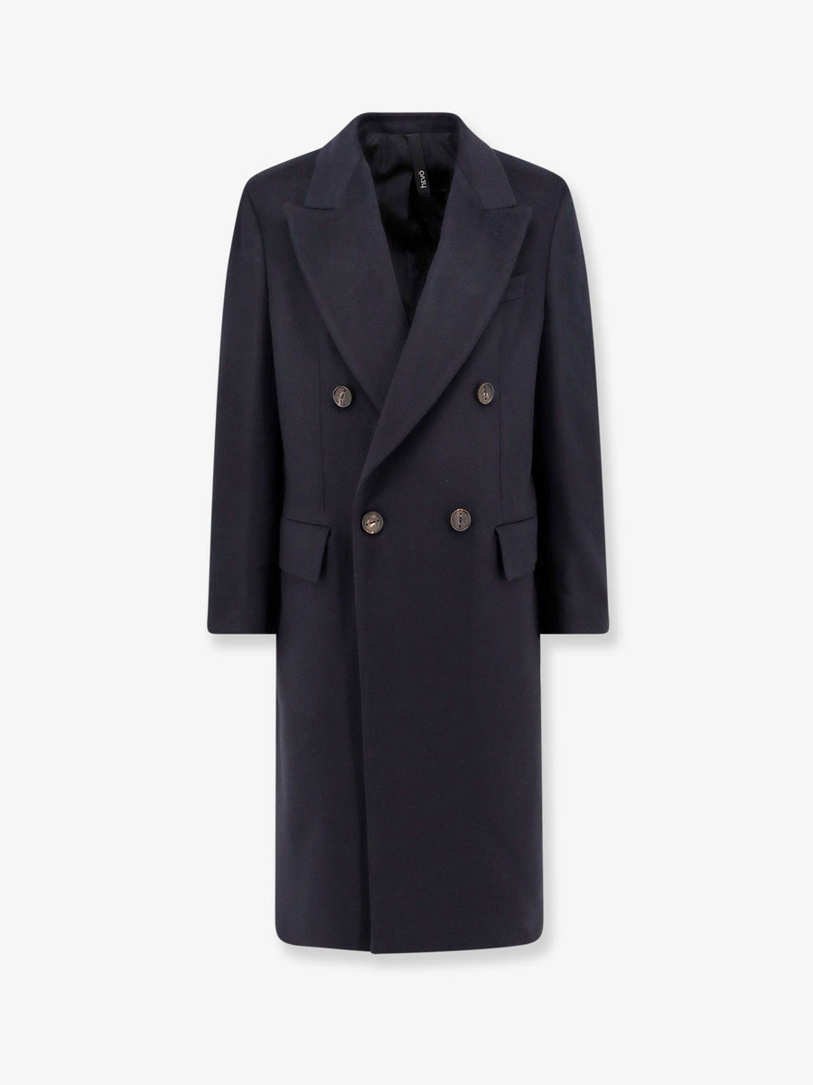 Cashmere Coat Martinafranca Blue