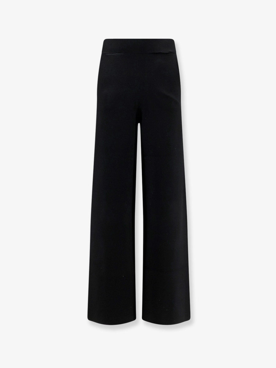 Trousers Viscose Blend Black