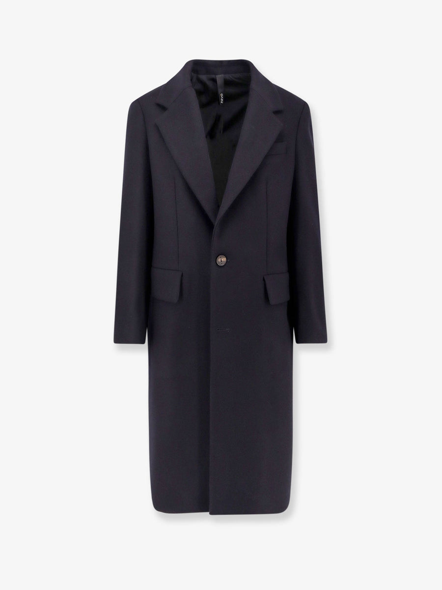 Coat Virgin Wool, Blue