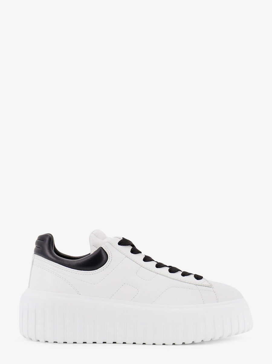 Sneakers Low-Top H-Stripes Leather White Trainers