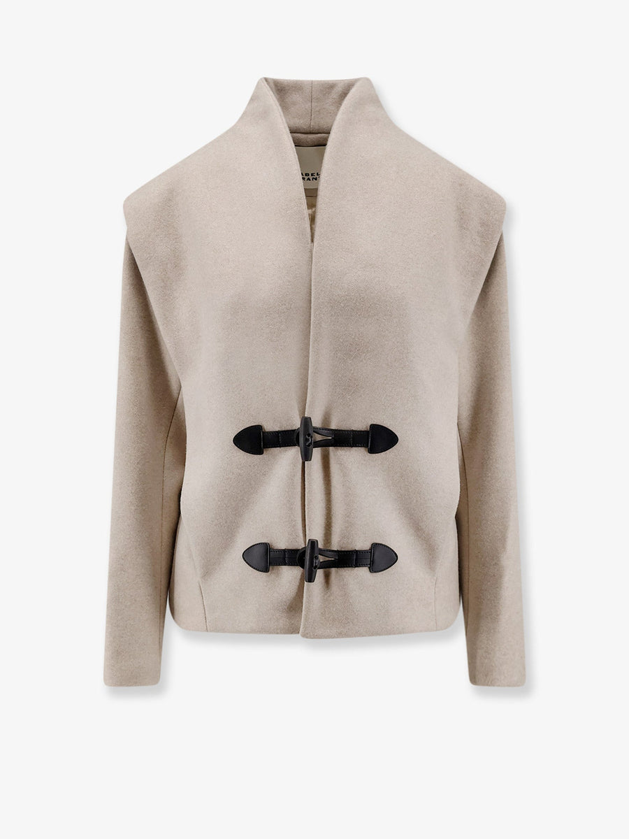 Coat Toria Wool And Cashmere Beige