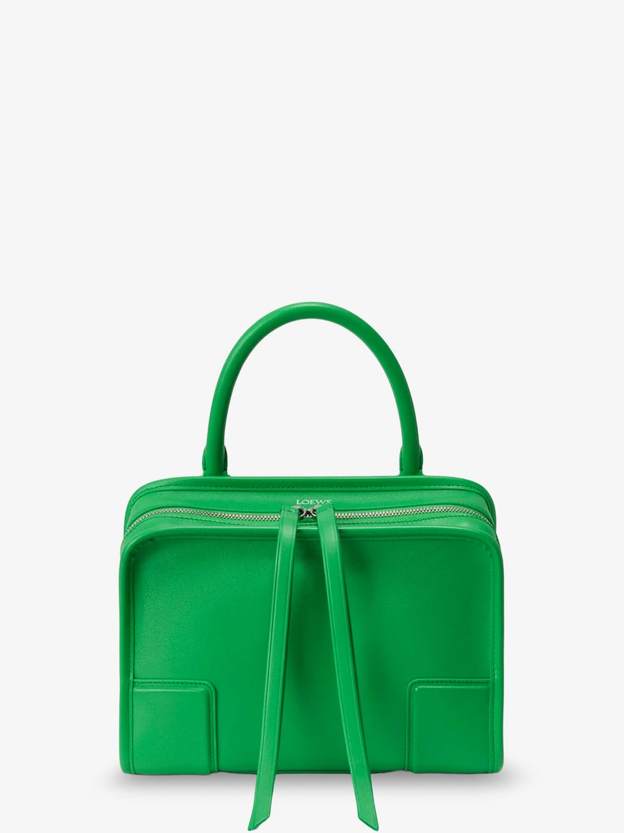 Handbag Amazona 180 Green Leather Handbags