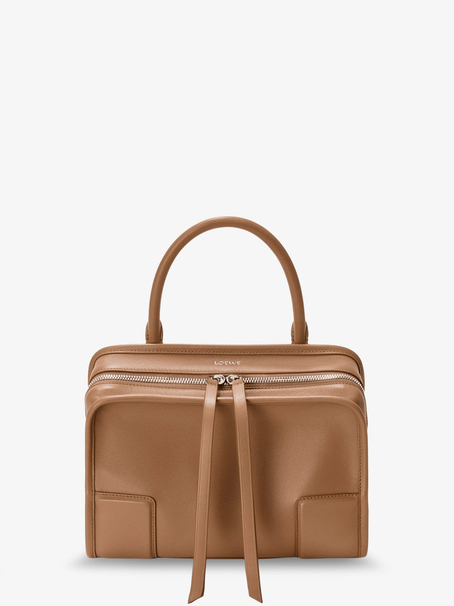 Leather Handbag Amazona 180 Brown Handbags