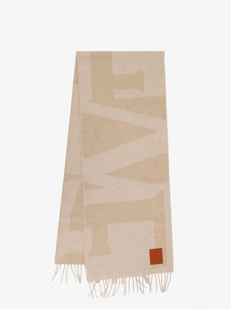 Cashmere Scarf Beige