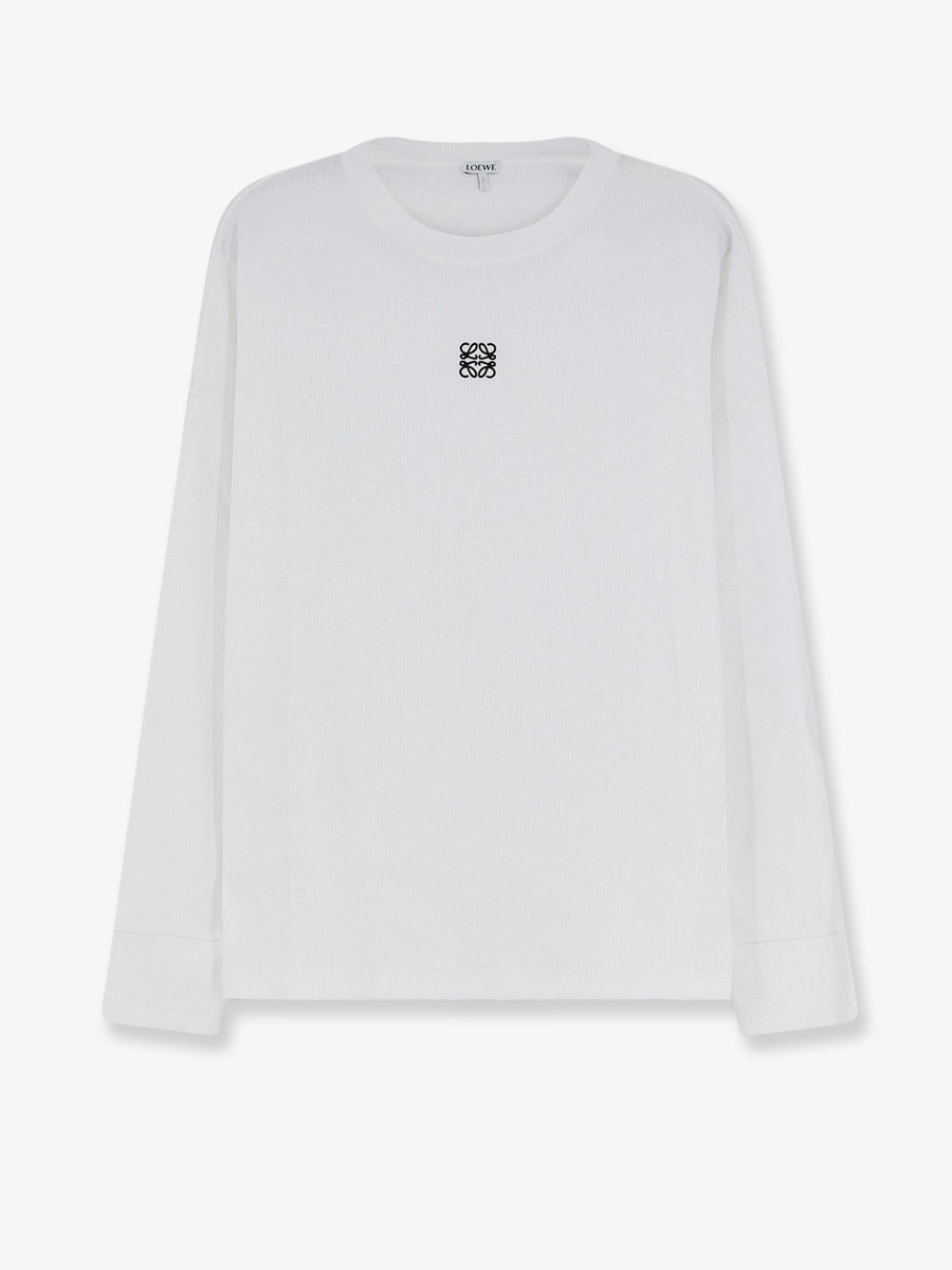 T-Shirt Ribbed Cotton White T-shirts