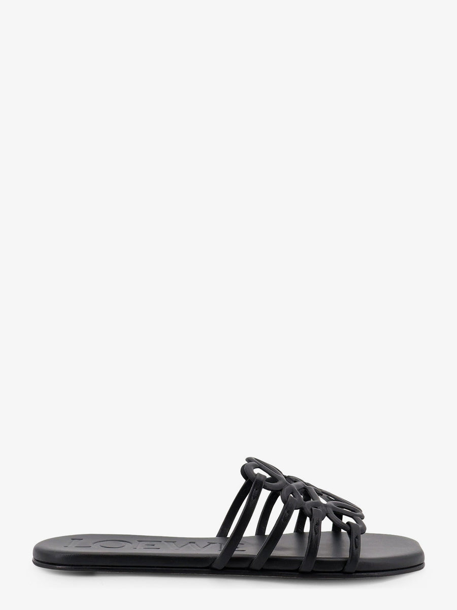 Sandals Paulas Ibiza Petal Leather Black