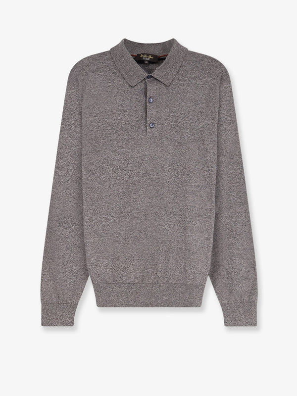 Polo Shirt Ice Wish Melange Beige Cotton