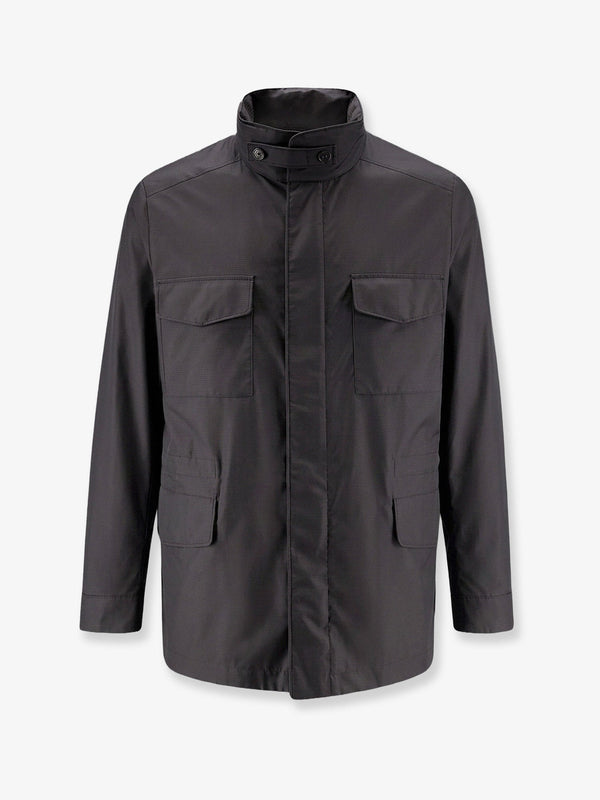Field Jacket Traveller Brown Polyamide