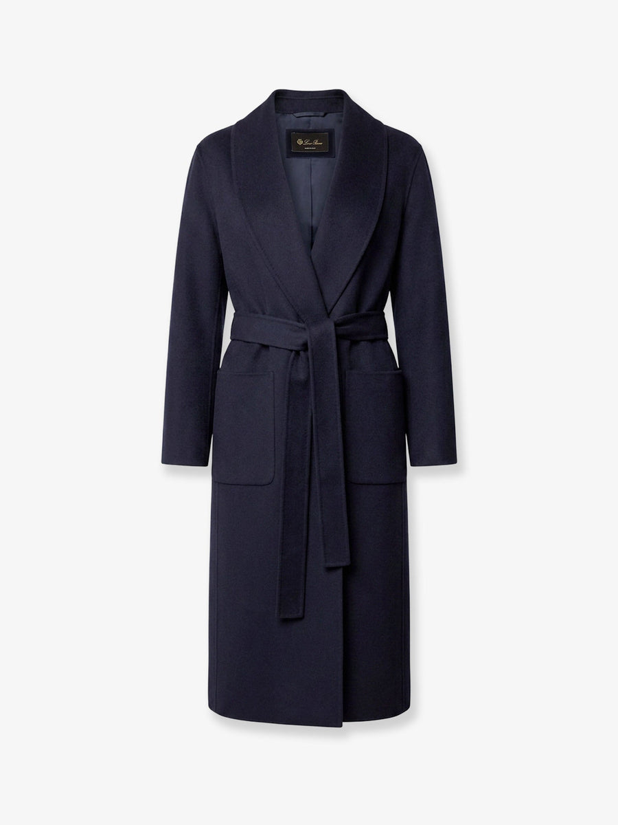 Coat Marlon Blue Virgin Wool