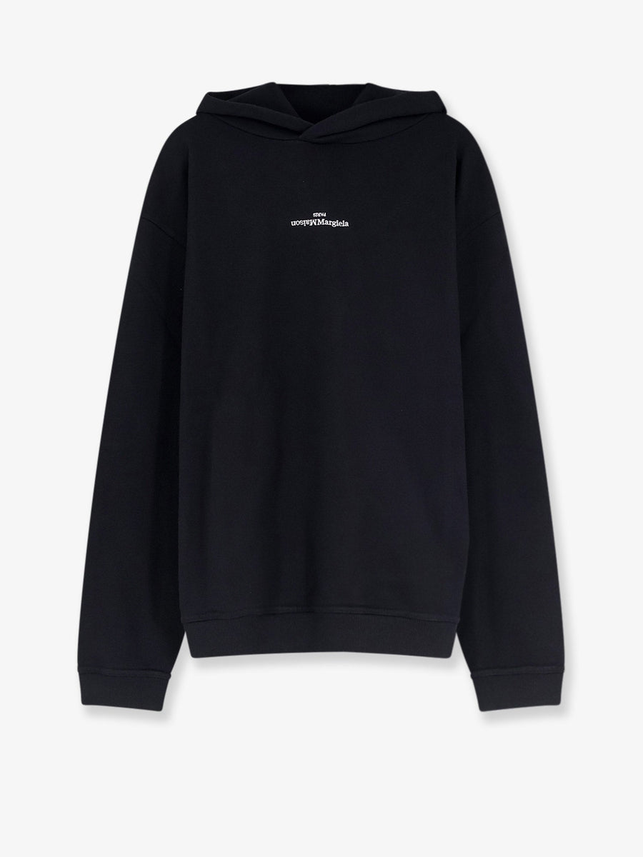 Hooded Sweatshirt Black Cotton Sweatshirts