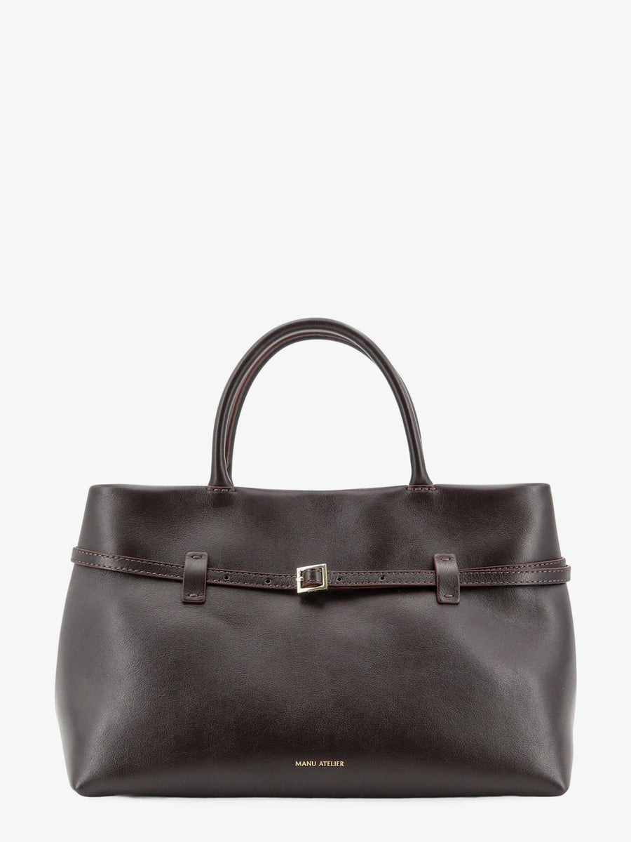 Leather Handbag Le Cambon 35 Brown Handbags