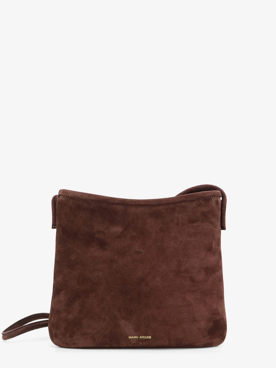 Crossbody Bag Fidéle Suede Brown Shoulder