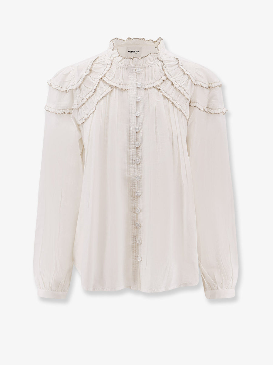 Shirt Christa Cotton-Blend White
