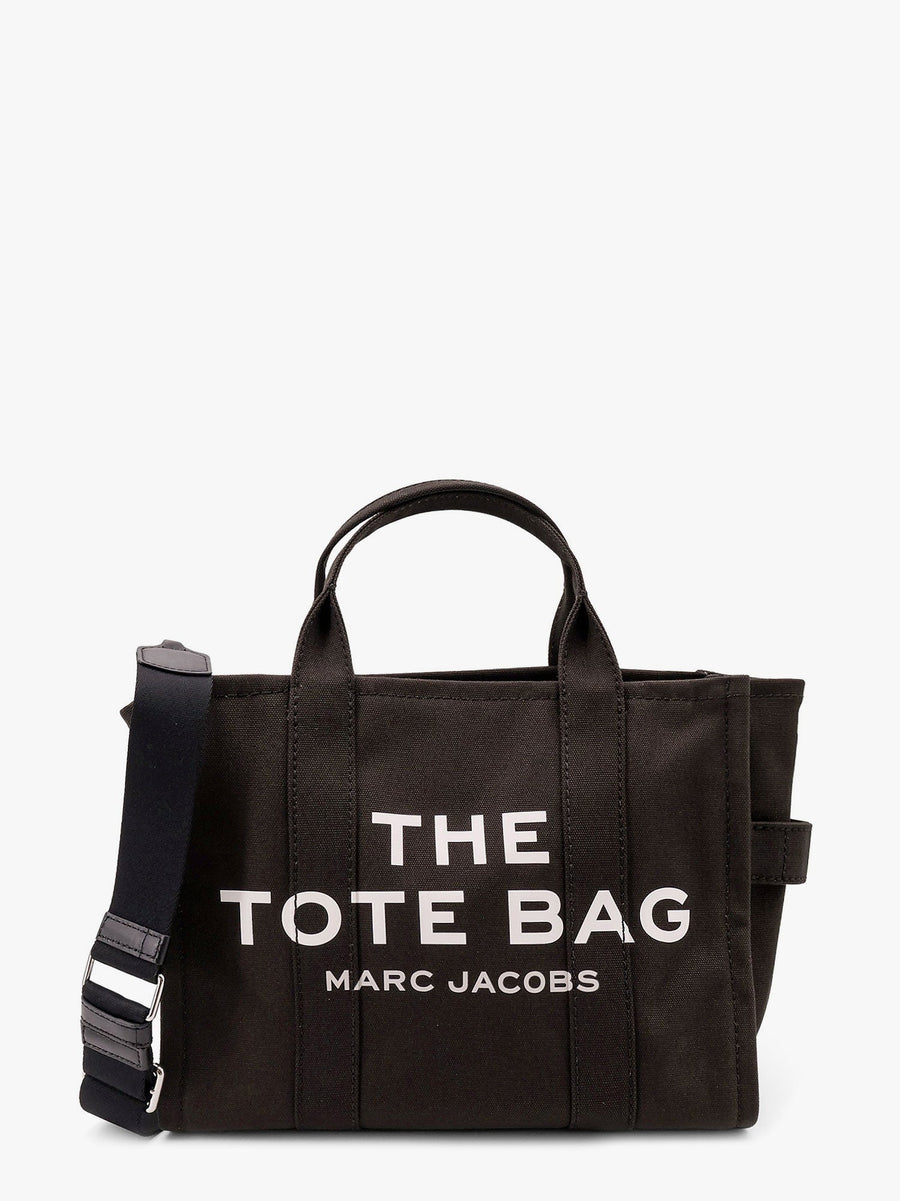 Tote Crossbody Bag Canvas Black Cotton Shoulder