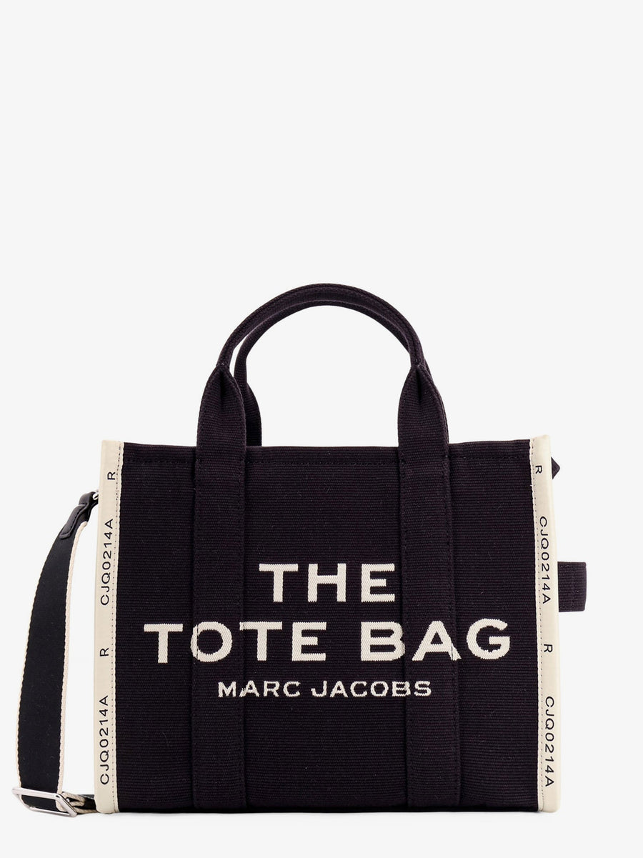 Tote Bag Canvas Black Cotton Shoulder