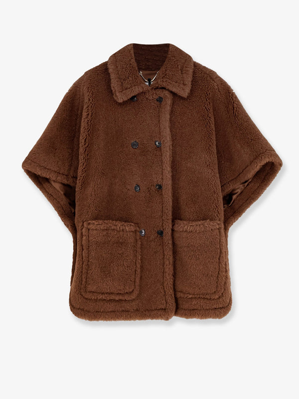 Cape Mxacavallo Brown Alpaca Jacket