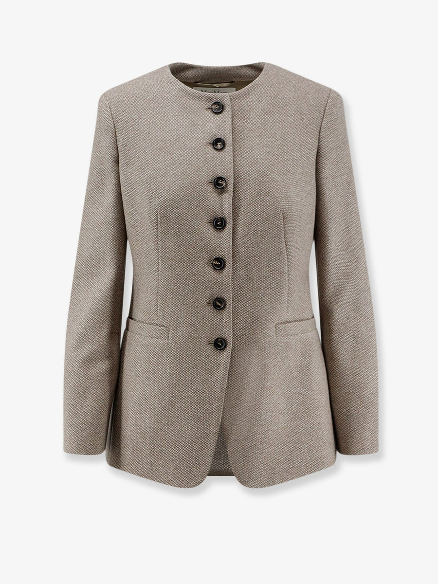 Cashmere Blazer Mxmfalla Beige Blazers
