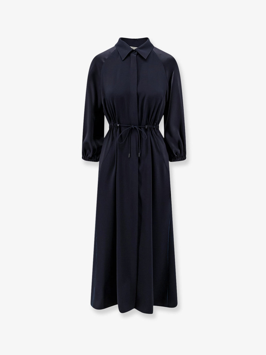 Dress Mxmpelota Blue Silk