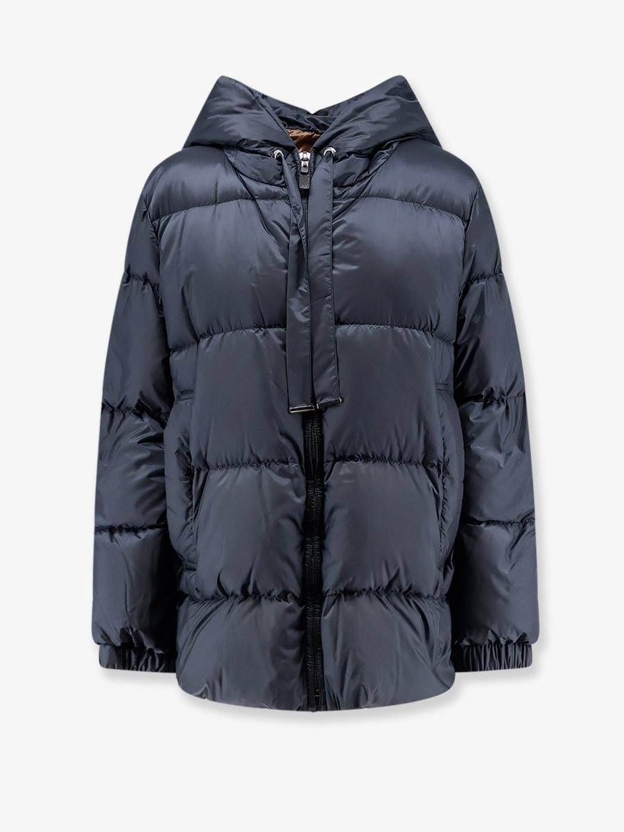 Down Jacket Seia The Cube Blue Polyester