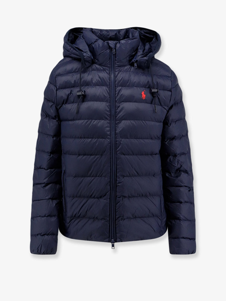 Recycled Nylon Down Jacket Blue