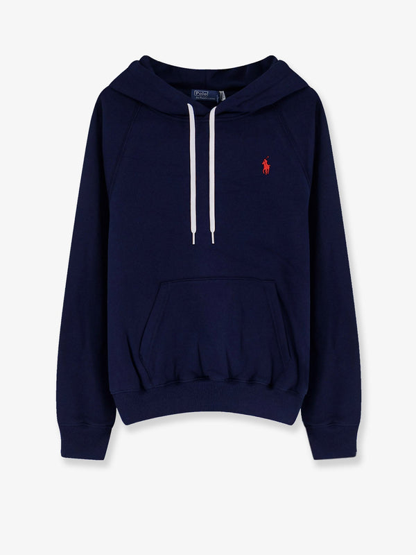Sweatshirt Cotton-Blend Blue Sweatshirts