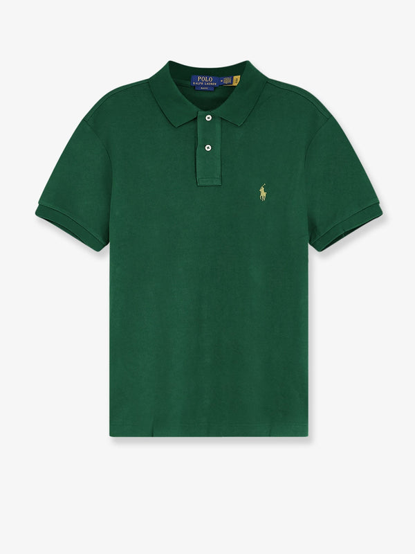 Cotton Polo Shirt Green