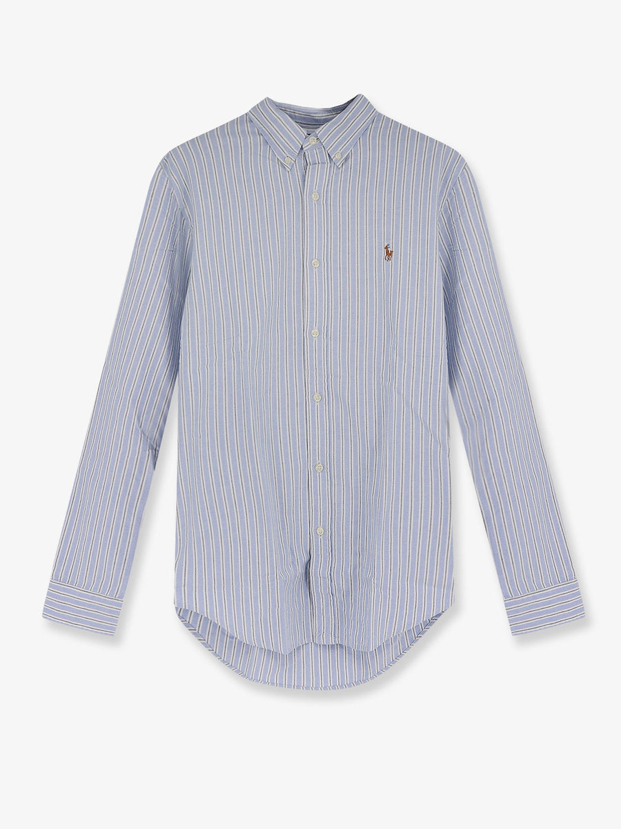 Shirt Slim-Fit Cotton Blue