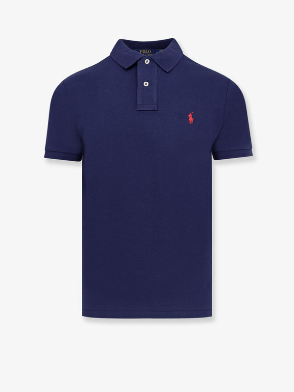 Polo Shirt Cotton Blue