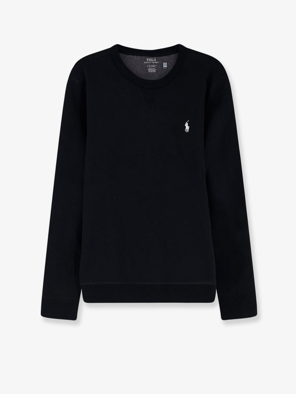 Sweatshirt Cotton-Blend Black Sweatshirts